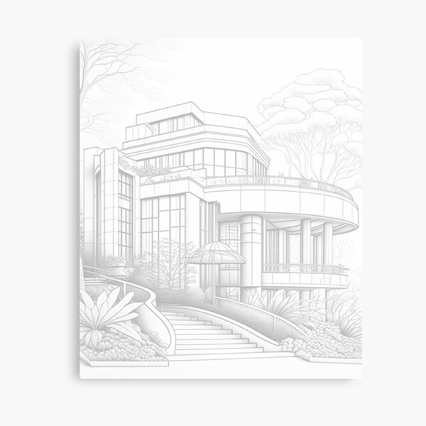 Item preview, Color My Canvas - Modern Executive Mansion designed and sold by luxurious416.