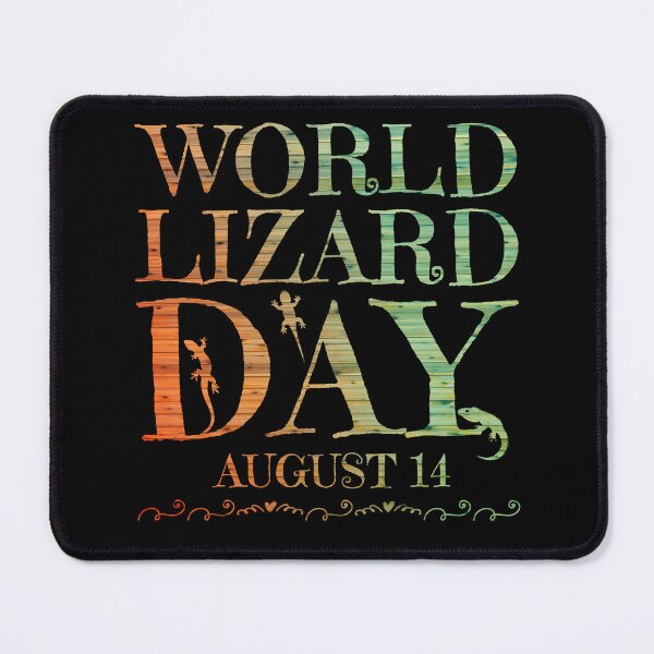 Item preview, World Lizard Day designed and sold by PetSafari.