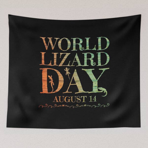 Item preview, World Lizard Day designed and sold by PetSafari.