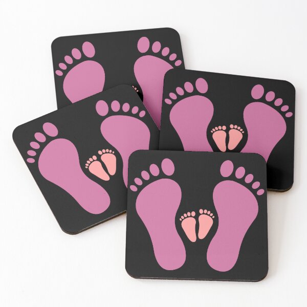 Item preview, feet mom or dad and son designed and sold by M-A-E.