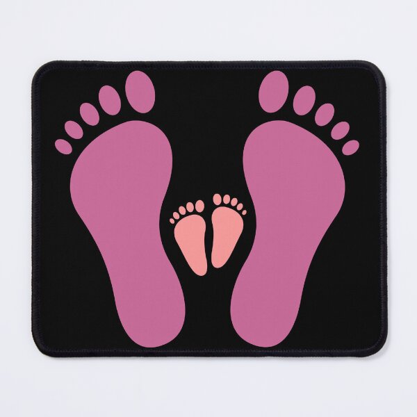 Item preview, feet mom or dad and son designed and sold by M-A-E.