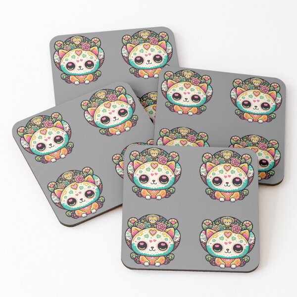 Item preview, Sugar Skull Kitty designed and sold by Black-Glove.