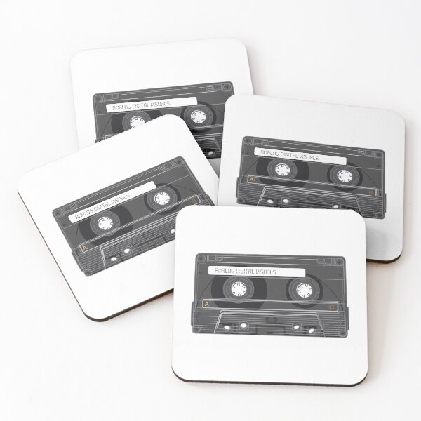 Item preview, Cassette Tape Graphic Tee (Charcoal Colorway) Analog / Music designed and sold by analogdigitalvz.