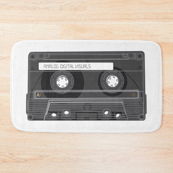 Item preview, Cassette Tape Graphic Tee (Charcoal Colorway) Analog / Music designed and sold by analogdigitalvz.
