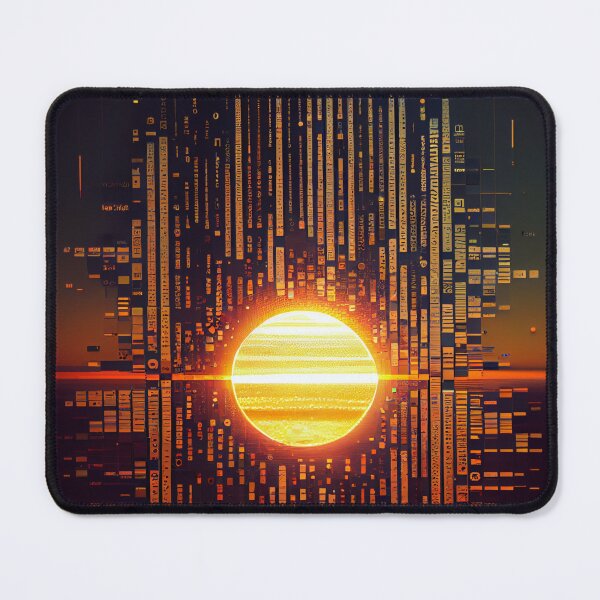 Item preview, Bright Sun Circuit Art - Matrix Minimalist designed and sold by mcmtdesigns.