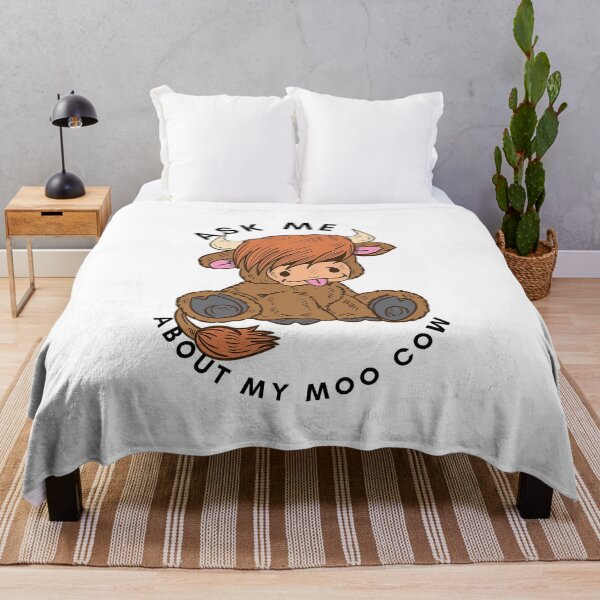 Item preview, Ask Me About My Moo Cow designed and sold by Echo Aesthetics.