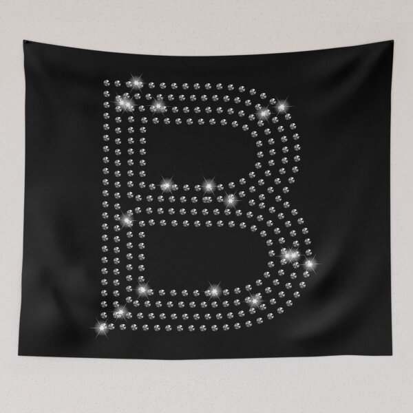 Item preview, B studded letter designed and sold by Kamiri.