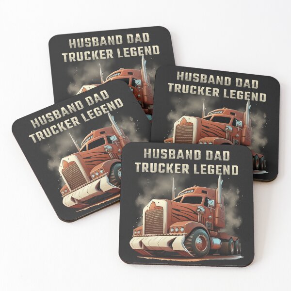 Item preview, Husband Dad Trucker Legend designed and sold by TotalDesine.