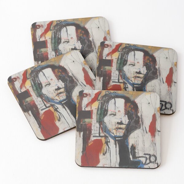 Item preview, Empowered Femininity: An Abstract Expressionist Street Art Portrait of a Woman designed and sold by ArtazaBazaar.