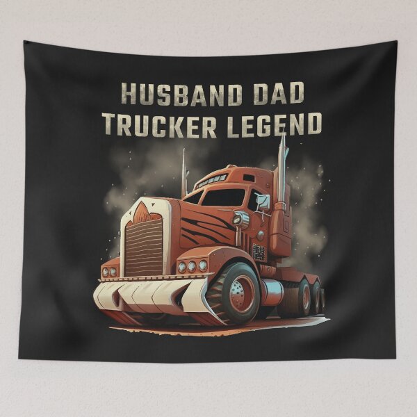 Item preview, Husband Dad Trucker Legend designed and sold by TotalDesine.