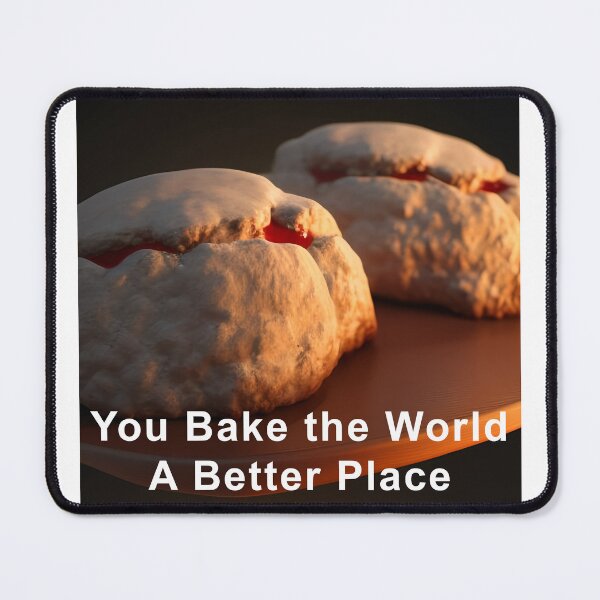 Item preview, You Bake The World a Better Place designed and sold by CreepyDesigns.