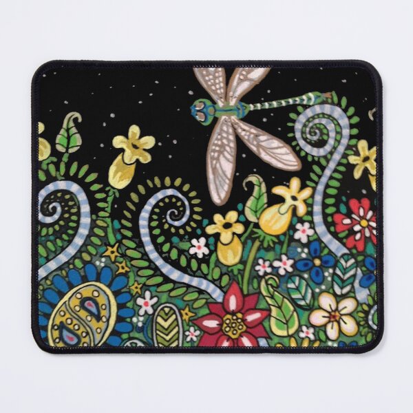 Item preview, Dragonfly in Alice's Garden designed and sold by jwintercollins.