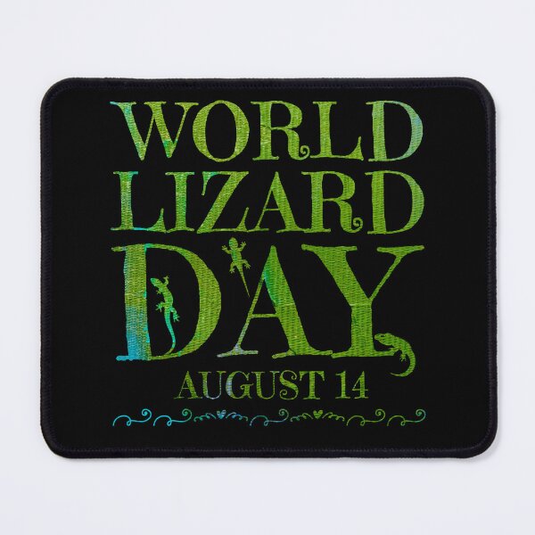 Item preview, World Lizard Day Canvas designed and sold by PetSafari.