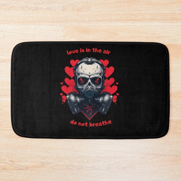 Item preview, Valentine’s skull | love is in the air do not breathe | best gift for the valentine’s day  designed and sold by LiartVibes.