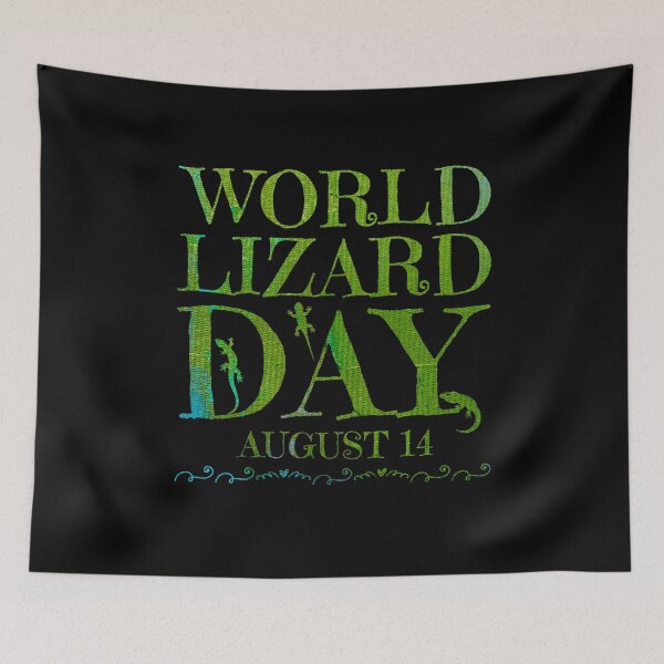 Item preview, World Lizard Day Canvas  designed and sold by PetSafari.