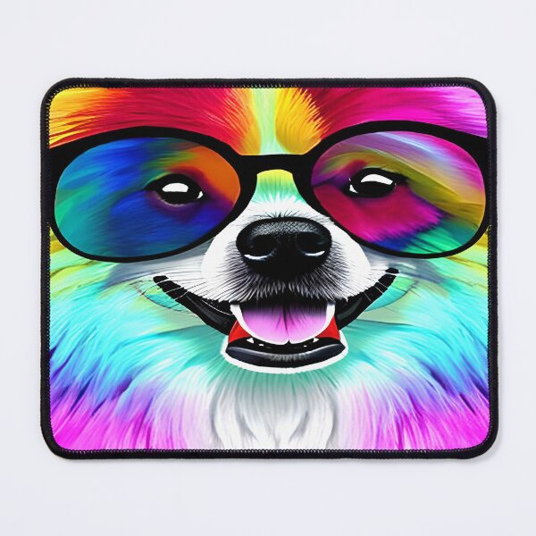 Item preview, Colorful Pomeranian dos designed and sold by ArtistryCynthie.