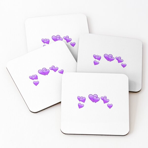 Item preview,  purple hearts designed and sold by M-A-E.