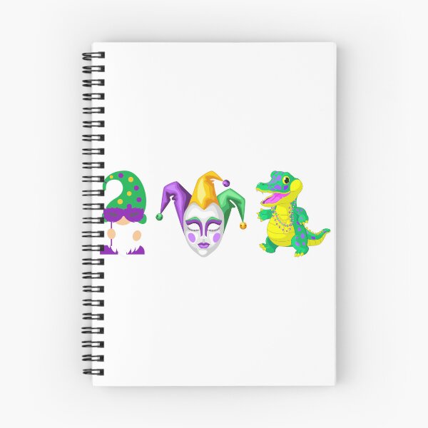 Item preview, Watercolor Mardi Gras Mardi Gras Crocodile New Orleans Mardi Gras Flag NOLA Fat Tuesday  designed and sold by HAWORD.