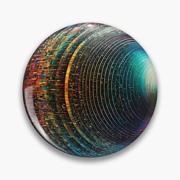 Item preview, Circumference 0012, These spherical designs blend bright colors, bold symbolism, and a touch of the surreal to create a stunning visual experience designed and sold by randycolby.