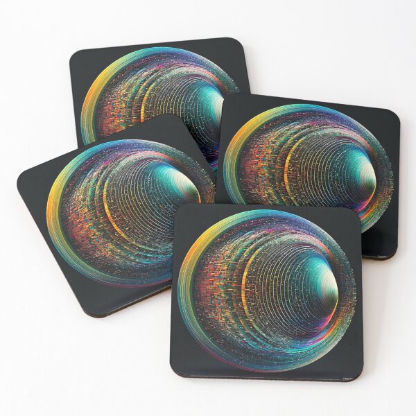 Item preview, Circumference 0012, These spherical designs blend bright colors, bold symbolism, and a touch of the surreal to create a stunning visual experience designed and sold by randycolby.