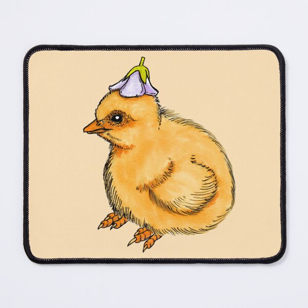 Item preview, Chick with a flower hat designed and sold by -Senaar-.