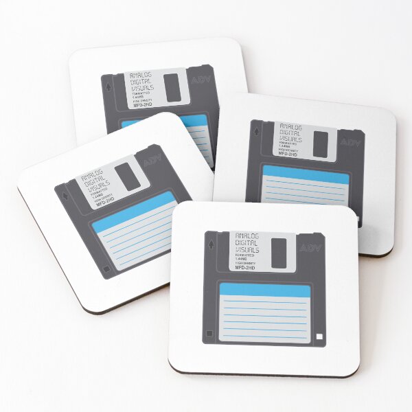 Item preview, Floppy Disk Graphic Tee – Retro Tech Y2K Streetwear Vibes (Charcoal Colorway) Analog / Computer designed and sold by analogdigitalvz.