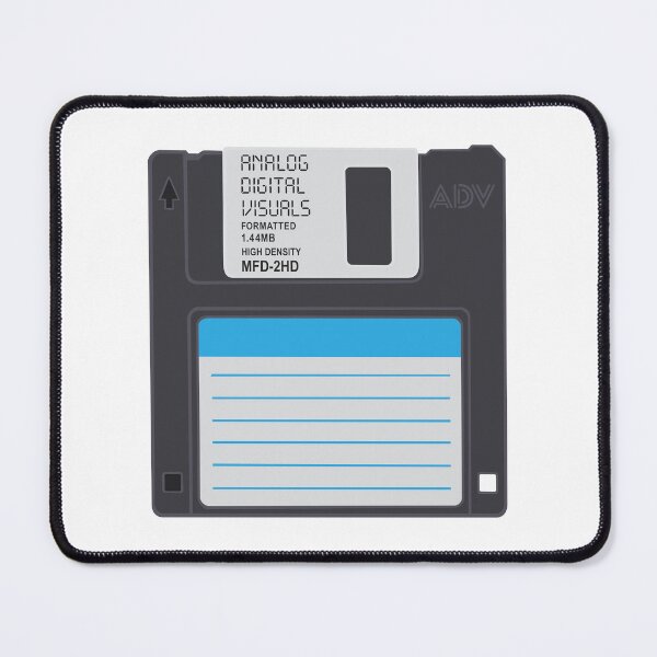 Item preview, Floppy Disk Graphic Tee – Retro Tech Y2K Streetwear Vibes (Charcoal Colorway) Analog / Computer designed and sold by analogdigitalvz.
