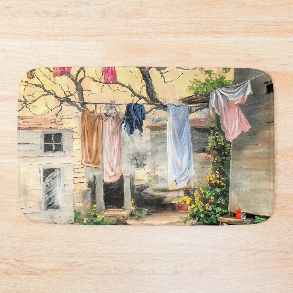 Item preview, Sun Dry Laundry Print designed and sold by Natrual0903.