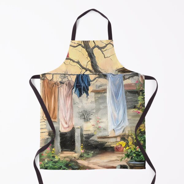 Item preview, Sun Dry Laundry Print designed and sold by LRenee Art Studio.