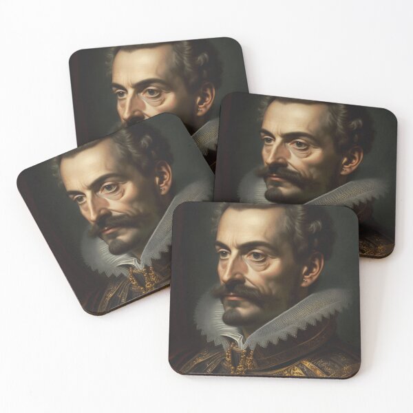 Item preview, Baroque portrait designed and sold by flowinglobe.