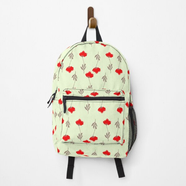 Item preview, Red poppies pattern. designed and sold by LynseysArtShop.