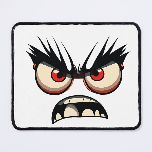 Item preview, cartoon angry eyes with lashes designed and sold by Maryberry96.