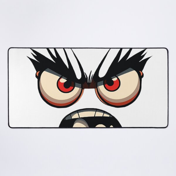 Item preview, cartoon angry  eyes with lashes designed and sold by Maryberry96.