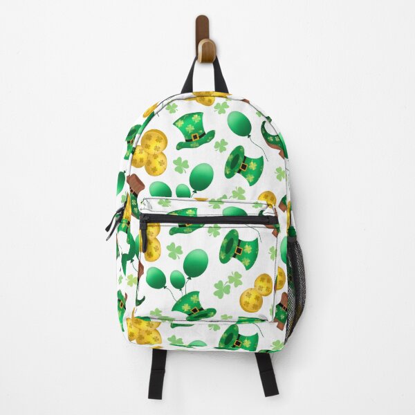 Aperçu de l'œuvre Motif de la Saint-Patrick - Blanc créée et vendue par JaselviiStudio.