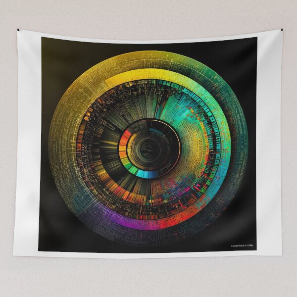 Item preview, Circumference 0016, With hidden meaning in every detail, "Circumference" art is an adventure waiting to be discovered designed and sold by randycolby.