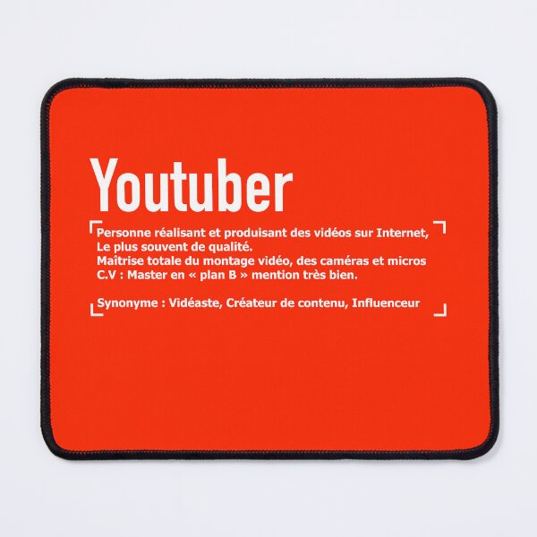 Item preview, YouTuber definition designed and sold by Timena.