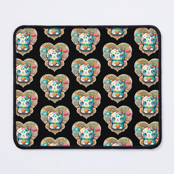 Item preview, Funky Sugar Skull Cat designed and sold by Black-Glove.