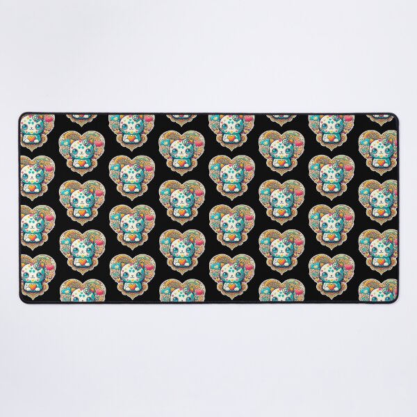 Item preview, Funky Sugar Skull Cat designed and sold by Black-Glove.