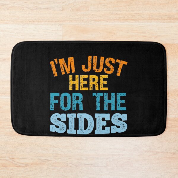 Item preview, I'm Just Here For The Sides Funny Vegan Vegetable Lover designed and sold by SharpThreadZ.