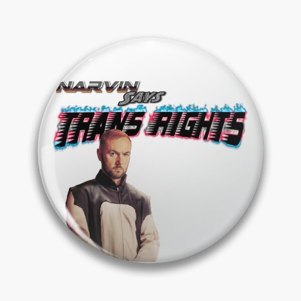 Item preview, Narvin says trans rights designed and sold by pixel3603.