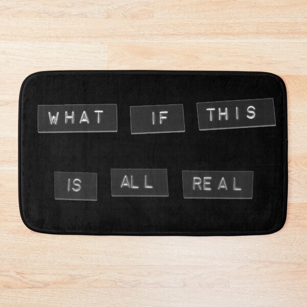 Item preview, What if this is all real?.... What then????? Slogan Text designed and sold by Gogmagosh.