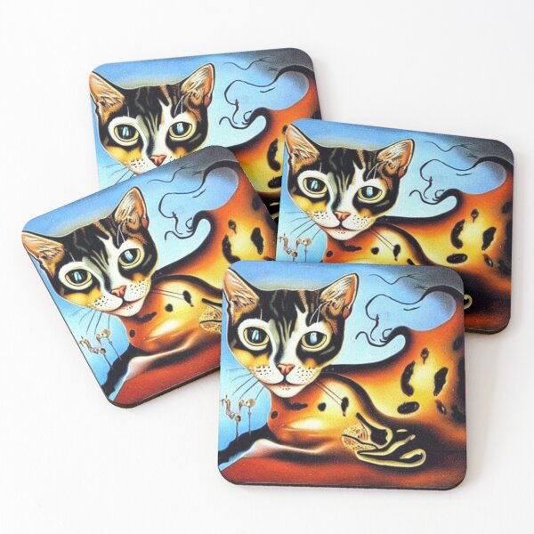 Item preview, surreal cat designed and sold by Natalia-Vlad.