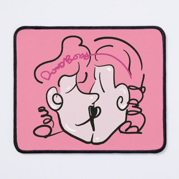 Item preview, Valentine kisses (pink) designed and sold by Doodbods.