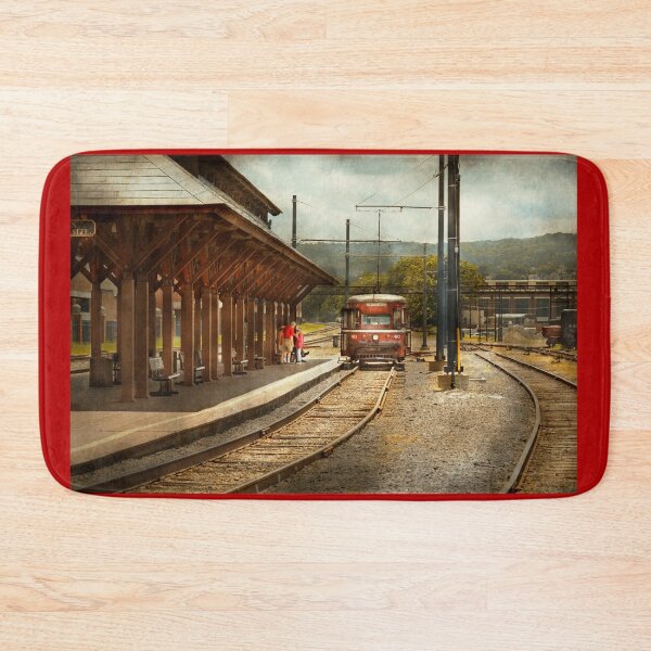 Item preview, Train - Boarding the Scranton Trolley designed and sold by Mike Savad Photography.