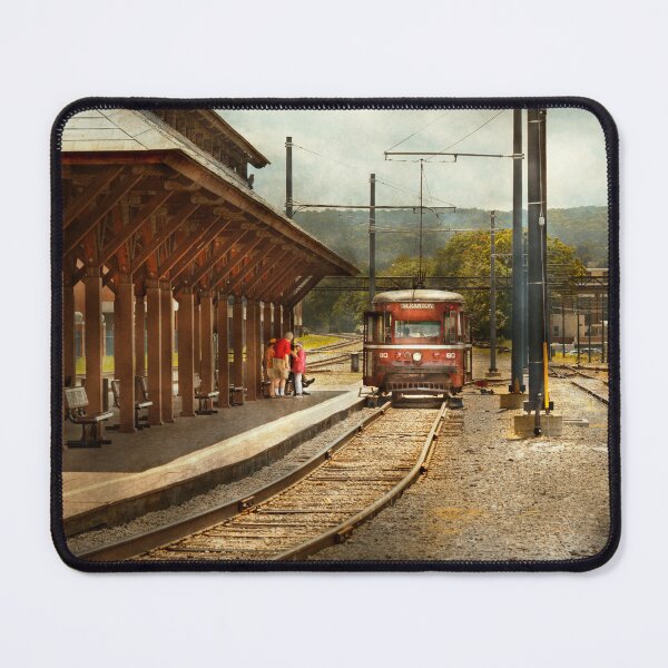 Item preview, Train - Boarding the Scranton Trolley designed and sold by Mike Savad Photography.