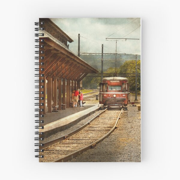 Item preview, Train - Boarding the Scranton Trolley designed and sold by Mike Savad Photography.