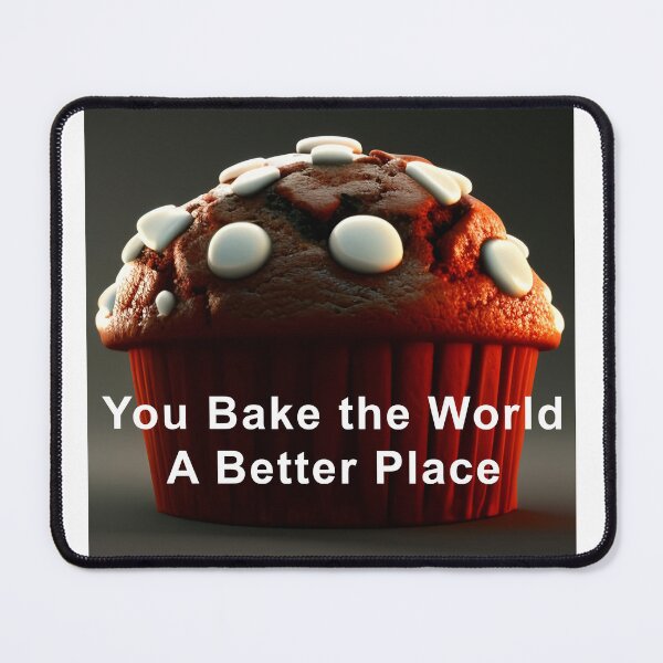 Item preview, You Bake The World a Better Place designed and sold by CreepyDesigns.