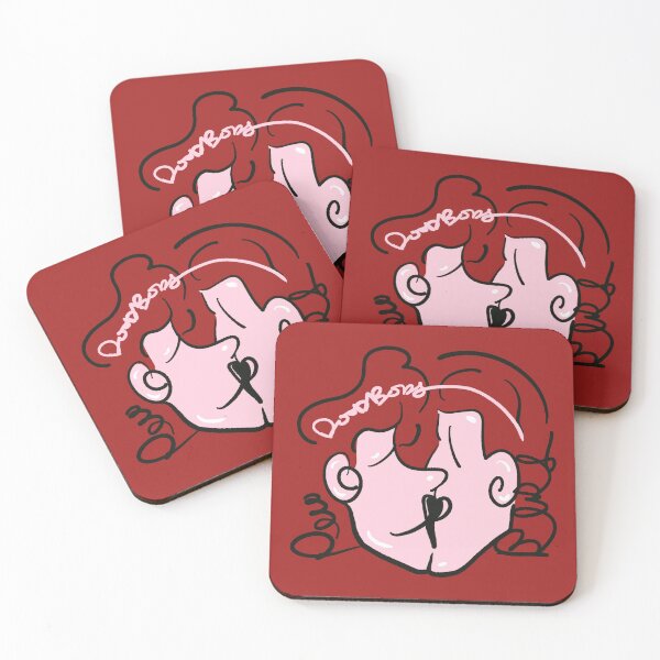 Item preview, Valentine kisses (red) designed and sold by Doodbods.
