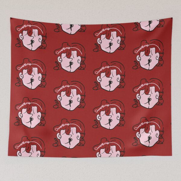 Item preview, Valentine kisses (red) designed and sold by Doodbods.