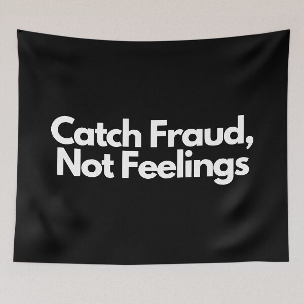 Item preview, Catch Fraud, Not Feelings - Valentines Day Gift for Accounting Lovers designed and sold by Eddyed.